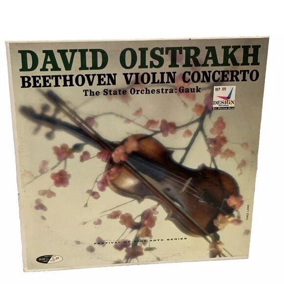 Violin Concerto (Vinyl, 1957) Design Records DLP 122 VG+ LP Record Album - Picture 1 of 8